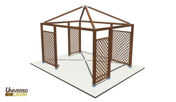 Gazebo-Pino-Autoclave-Pvc-Universo-Legno4