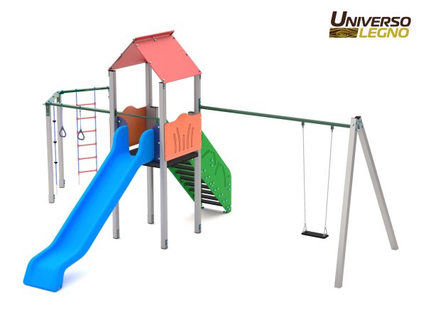 Gioco-combinato-scivolo-altalena-palestrina-Universo-Lengo-Trentino2