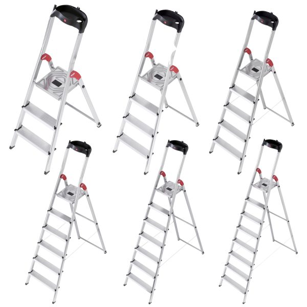 scala-in-alluminio-hailo-l60-da3-a-8-gradini-piano-antiscivolo-vaschetta-multiuso-casa